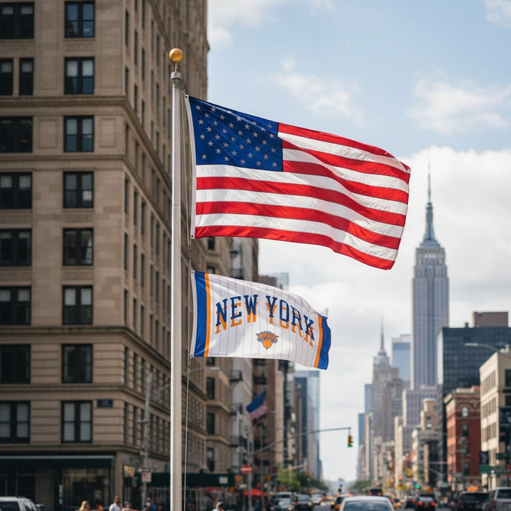 New York Knicks City Edition 3x5 Flag - Official NBA Banner heartlandflags
