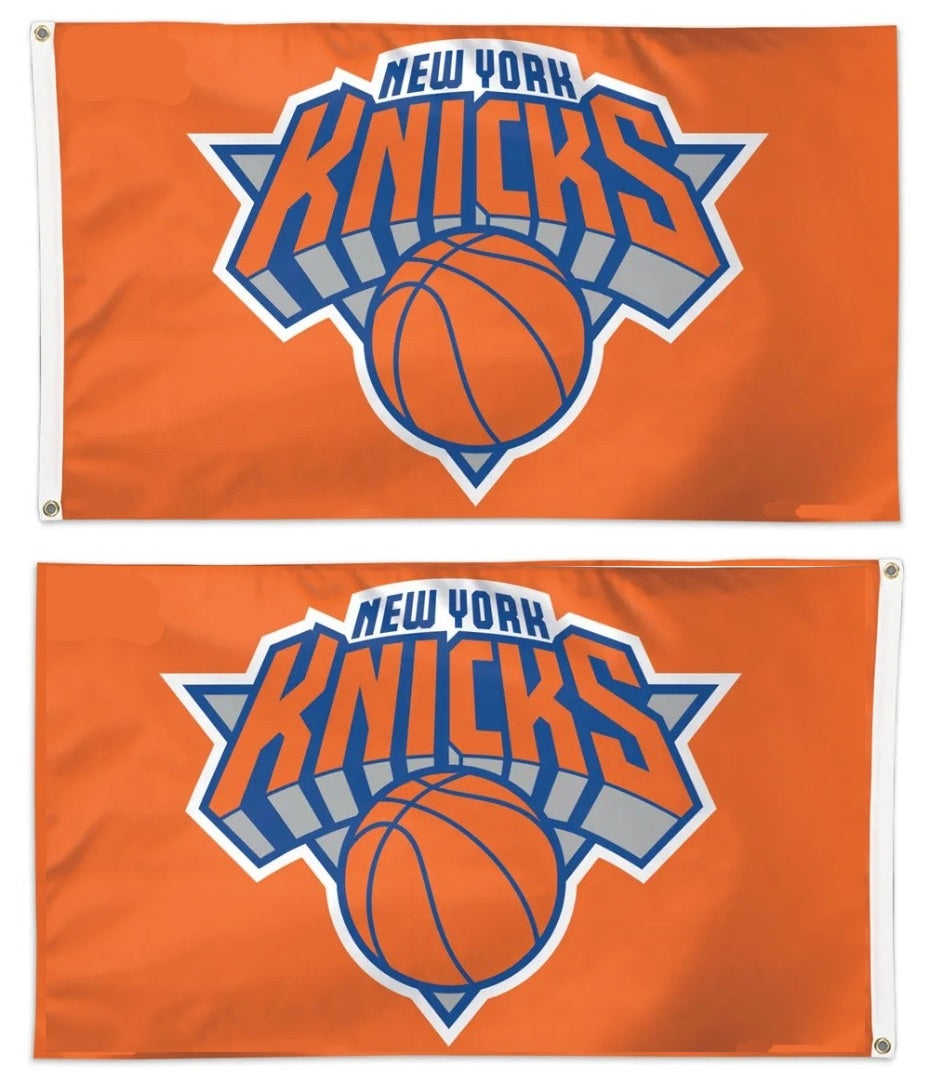 New York Knicks Orange 2 Sided 3x5 Flag heartlandflags