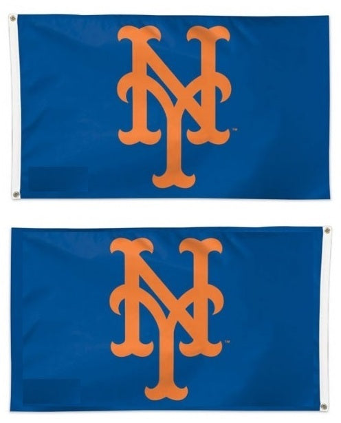 New York Mets Flag 2 Sided Blue 3x5 heartlandflags