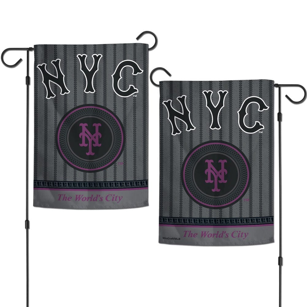 New York Mets Garden Flag 2 Sided City Connect heartlandflags