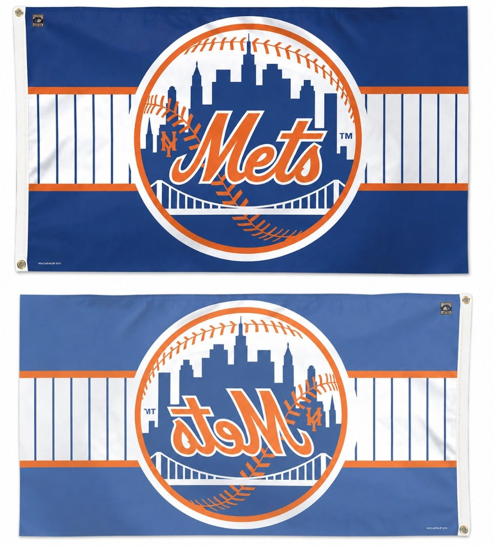 New York Mets Retro Cooperstown 3x5 Flag heartlandflags