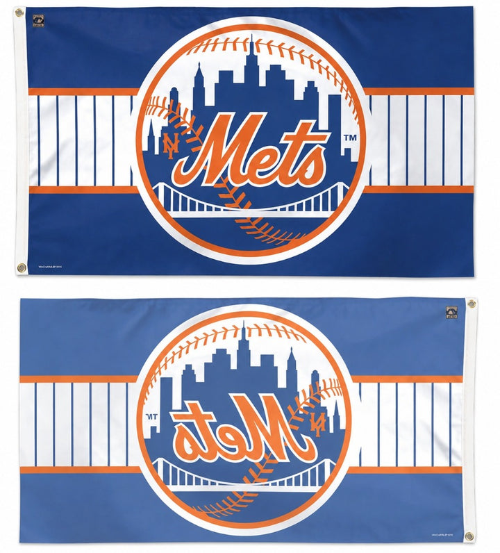 New York Mets Retro Cooperstown 3x5 Flag heartlandflags