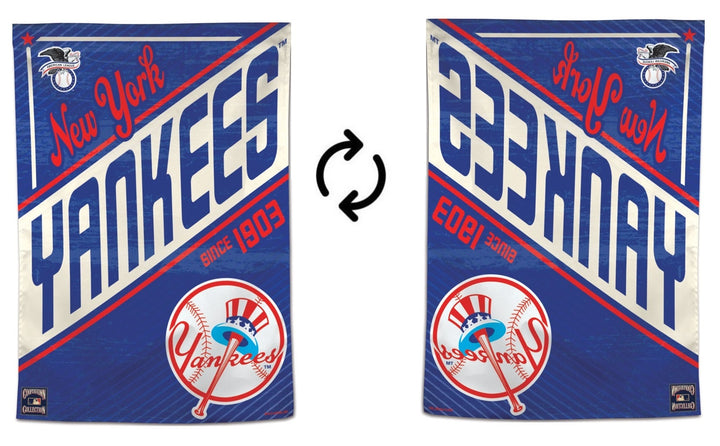 New York Yankees Banner Cooperstown Collection Flag heartlandflags