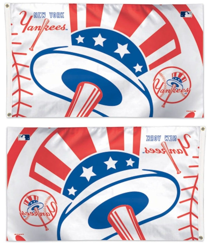 New York Yankees Flag 3x5 Large Tophat heartlandflags