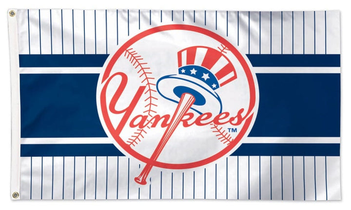 New York Yankees Flag 3x5 Tophat Logo heartlandflags