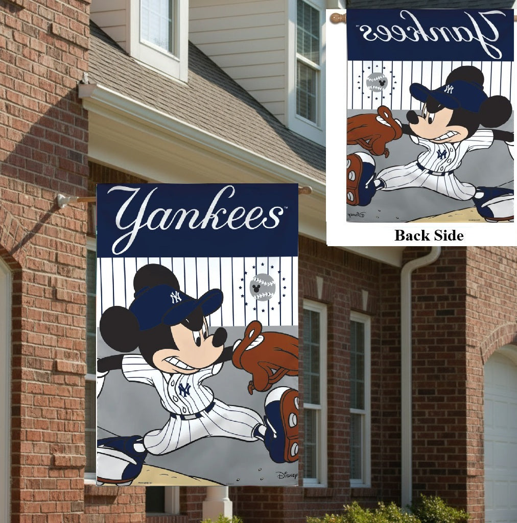 New York Yankees Mickey Mouse Banner heartlandflags