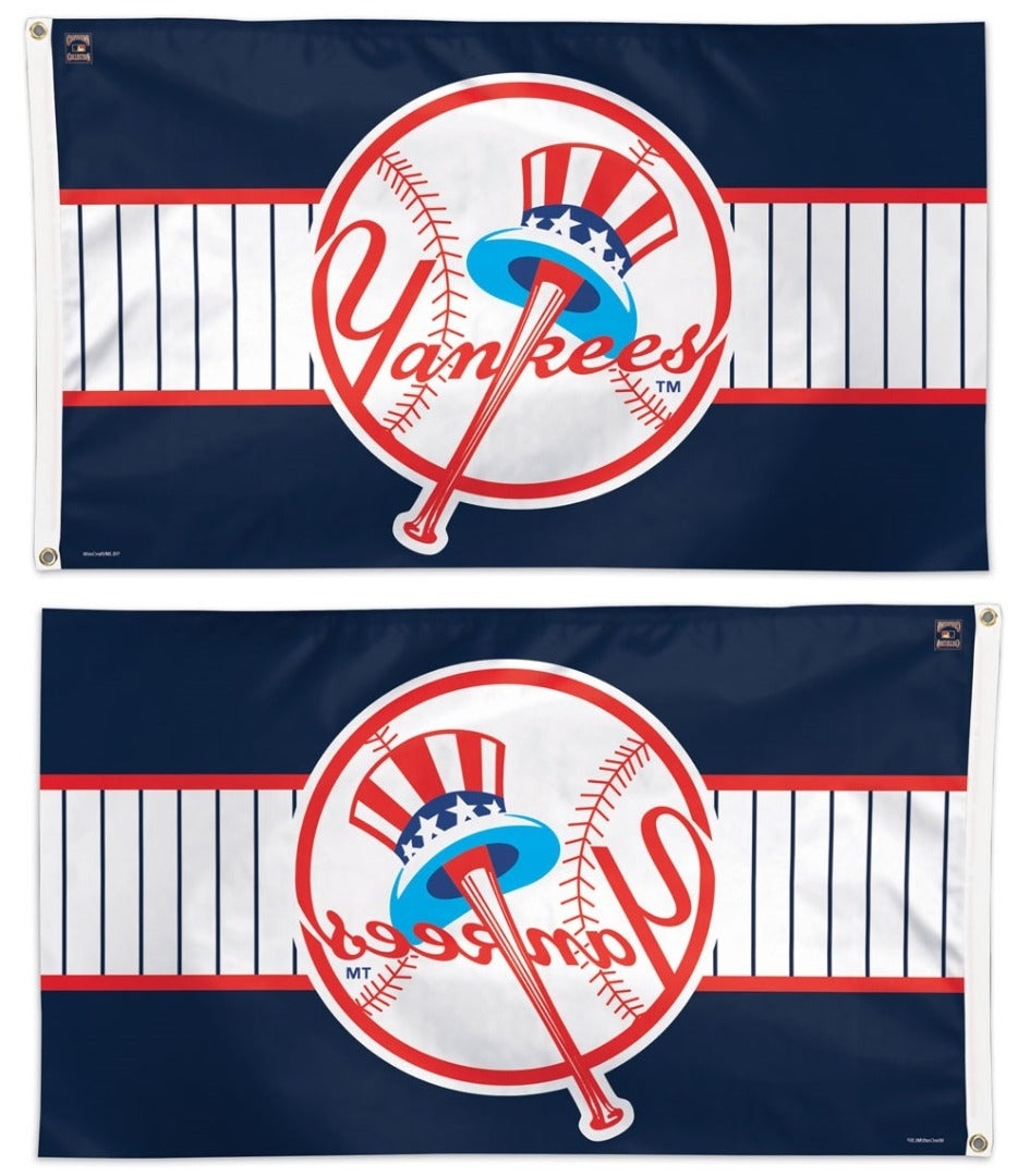 New York Yankees Tophat Flag 3x5 Vintage Retro heartlandflags
