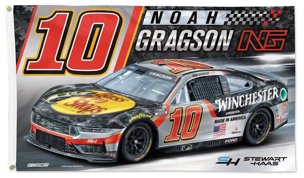 Noah Gragson Flag 3x5 Bass Pro Winchester 2024 heartlandflags