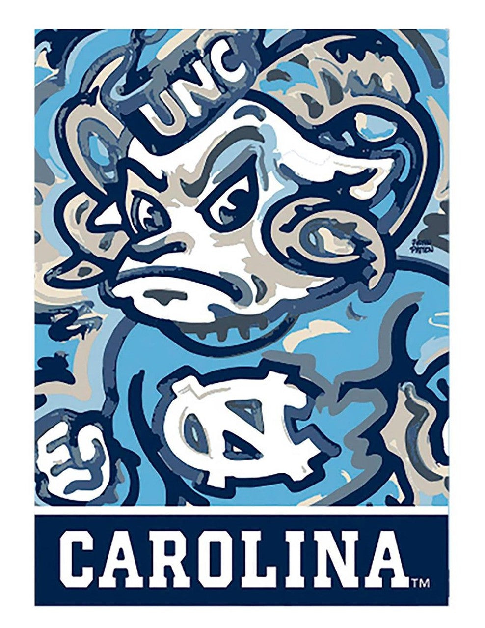 North Carolina 2 Sided Justin Patten Garden Flag heartlandflags