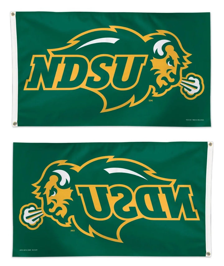 North Dakota State University Flag 3x5 Bison NDSU heartlandflags