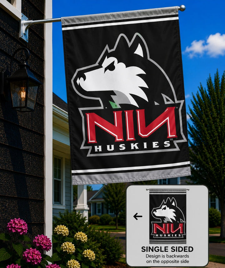 Northern Illinois Huskies Banner NIU heartlandflags