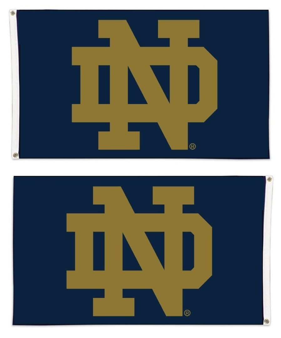 Notre Dame 2 Sided 4x6 Flag heartlandflags
