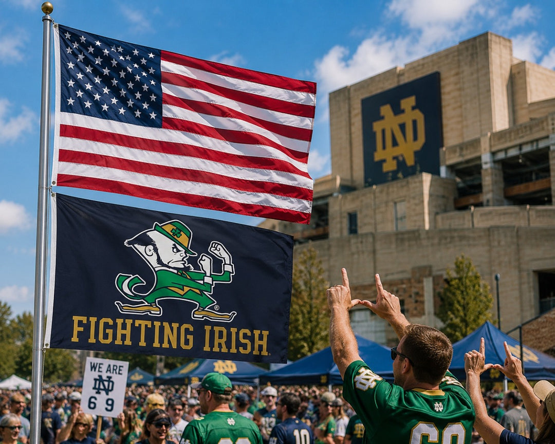 Notre Dame Fighting Irish Flag 3x5 heartlandflags