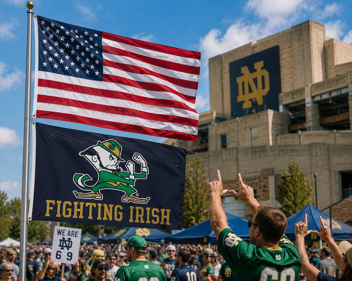 Notre Dame Fighting Irish Flag 3x5 heartlandflags