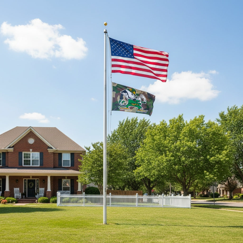 Notre Dame Flag 3x5 Camouflage Military heartlandflags