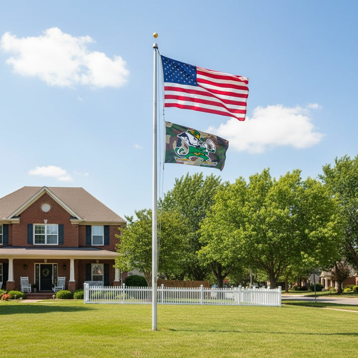 Notre Dame Flag 3x5 Camouflage Military heartlandflags