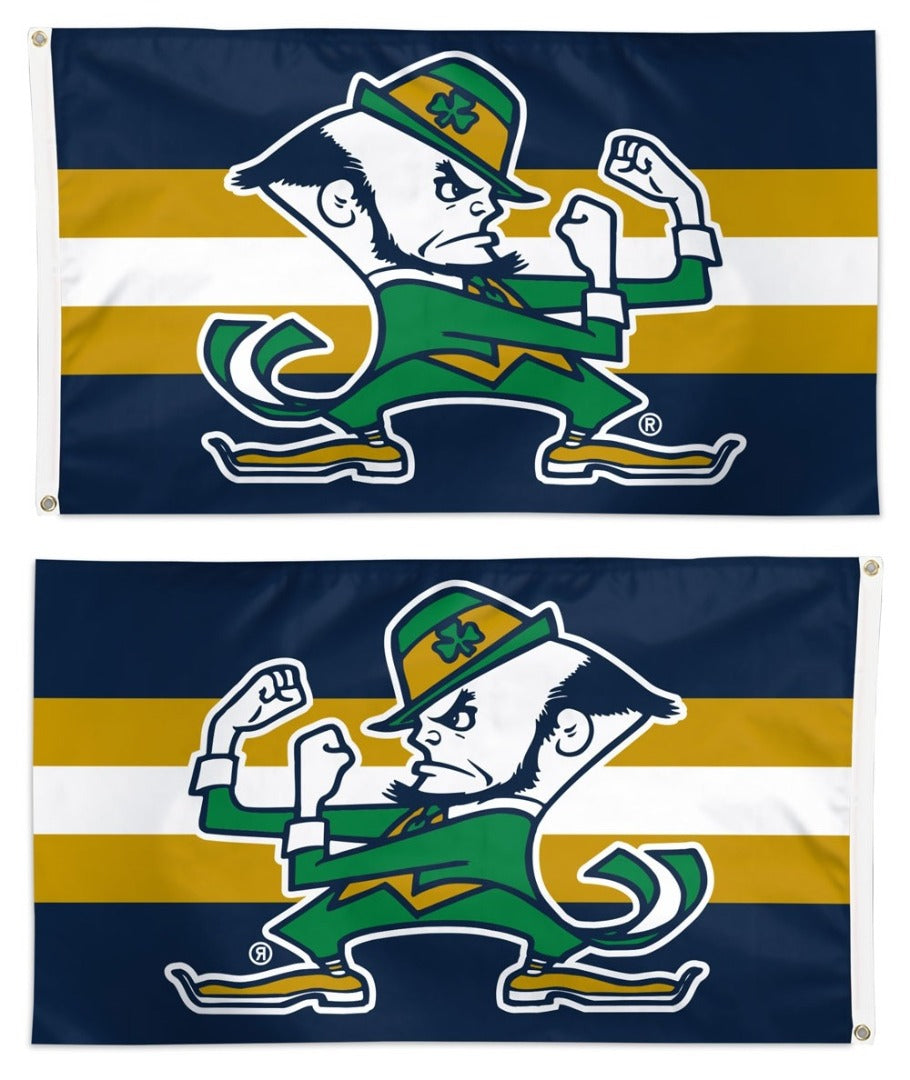 Notre Dame Flag 3x5 Horizontal Stripe heartlandflags