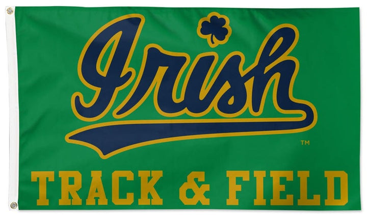 Notre Dame Flag 3x5 Irish Track and Field heartlandflags