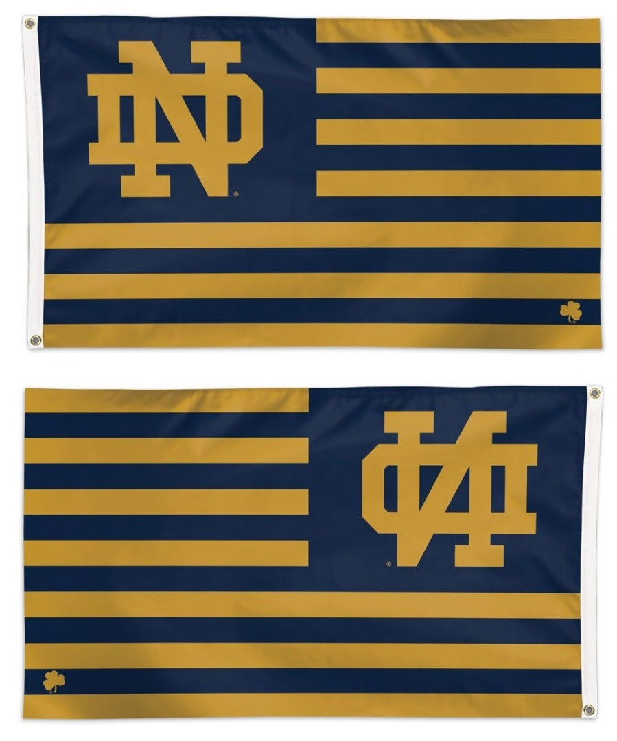 Notre Dame Flag 3x5 ND Stripes heartlandflags