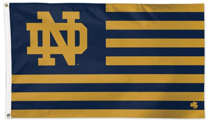 Notre Dame Flag 3x5 ND Stripes heartlandflags