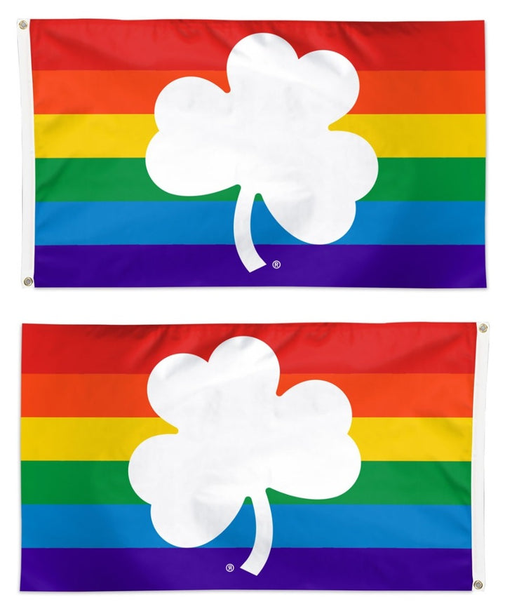 Notre Dame Flag 3x5 Rainbow heartlandflags