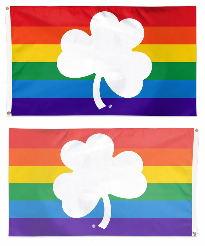 Notre Dame Flag 3x5 Rainbow heartlandflags
