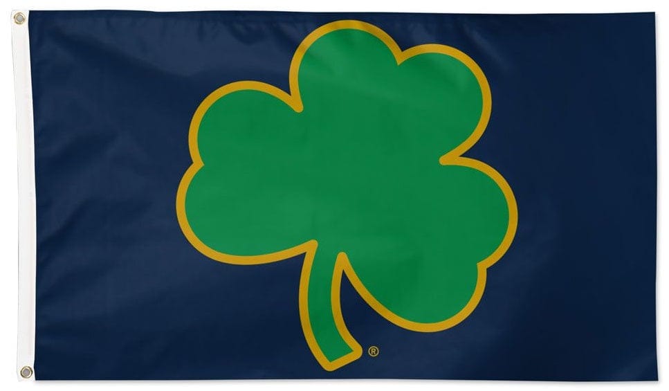 Notre Dame Flag 3x5 Shamrock heartlandflags