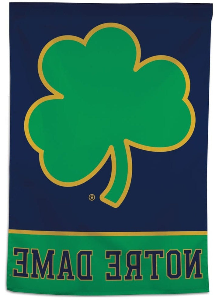 Notre Dame Flag Clover Logo House Banner heartlandflags