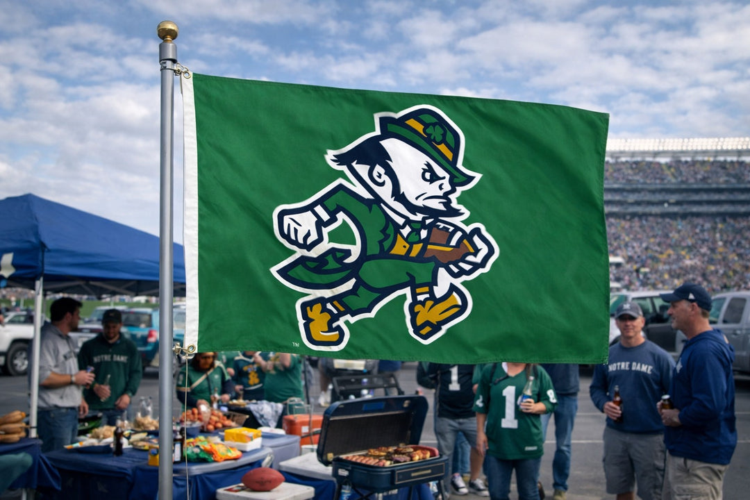 Notre Dame Football 2 Sided 3x5 Flag heartlandflags