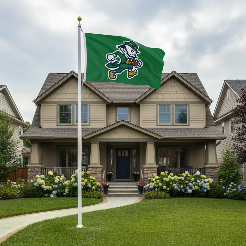 Notre Dame Football 2 Sided 3x5 Flag heartlandflags