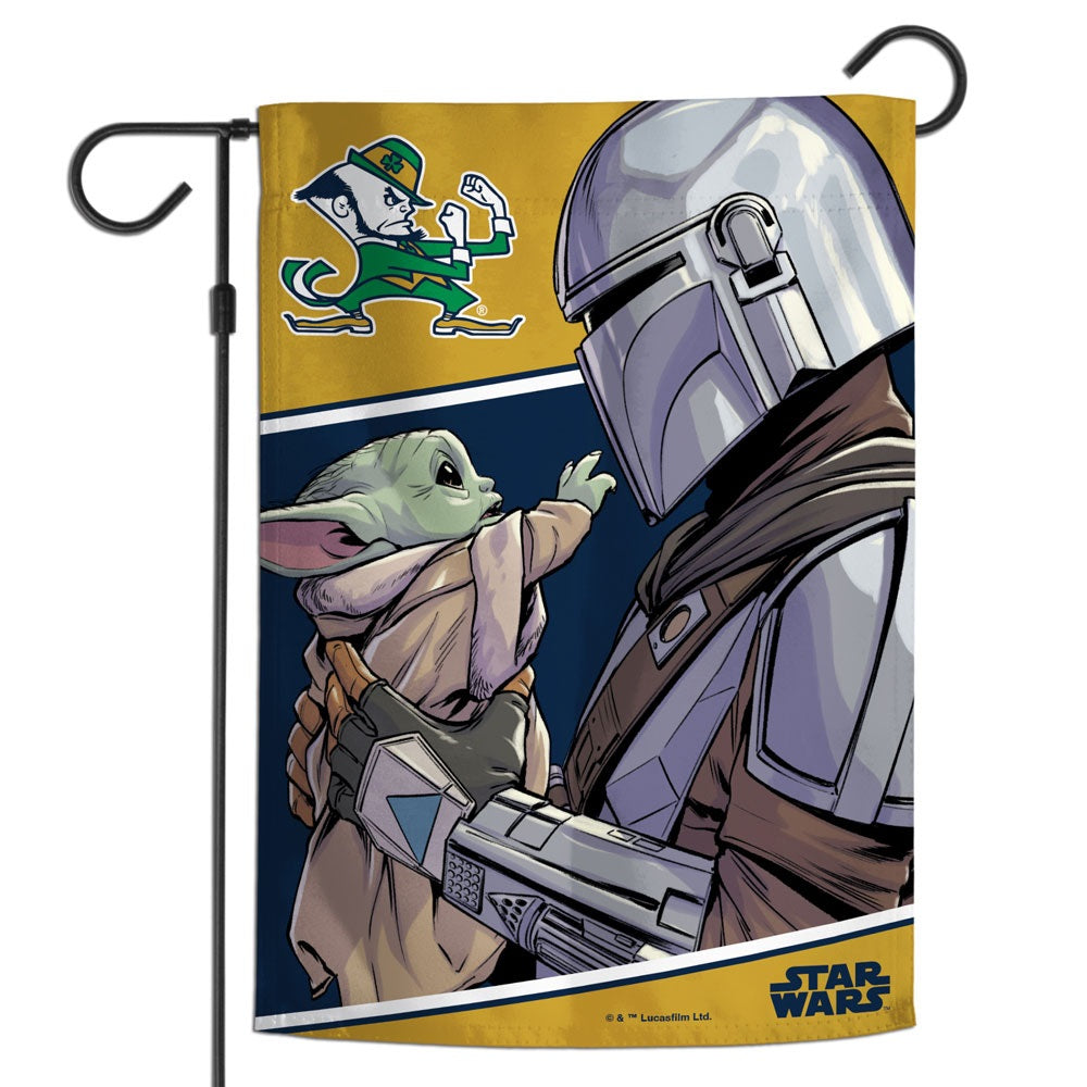 Notre Dame Garden Flag Mandalorian heartlandflags