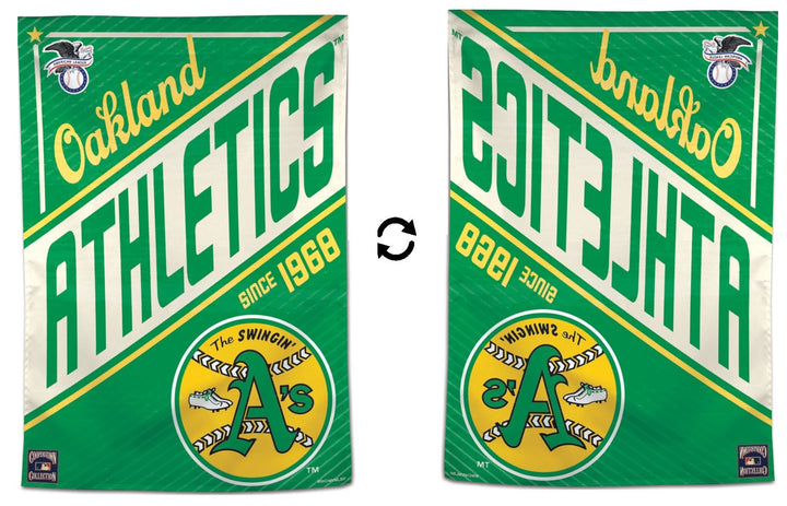 Oakland A's Flag Cooperstown Throwback House Banner heartlandflags