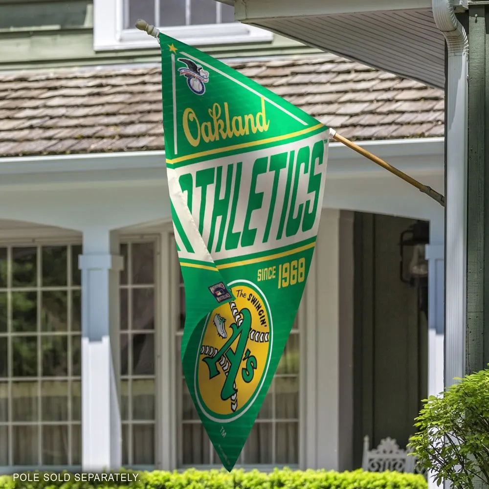 Oakland A's Flag Cooperstown Throwback House Banner heartlandflags