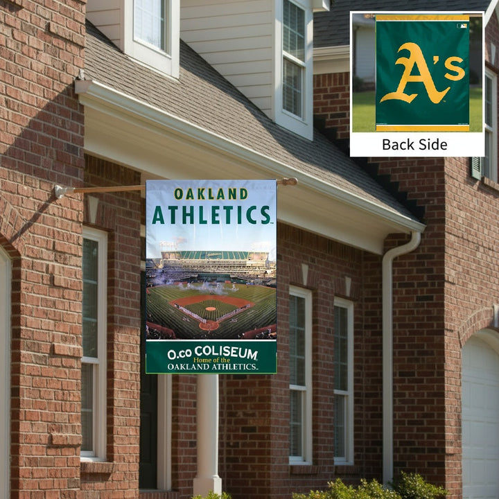 Oakland Athletics 2 Sided Banner heartlandflags