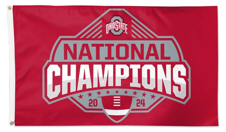 Ohio State 2024 Football Champions Flag 3x5 heartlandflags