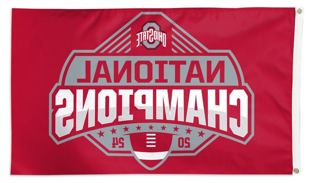 Ohio State 2024 Football Champions Flag 3x5 heartlandflags