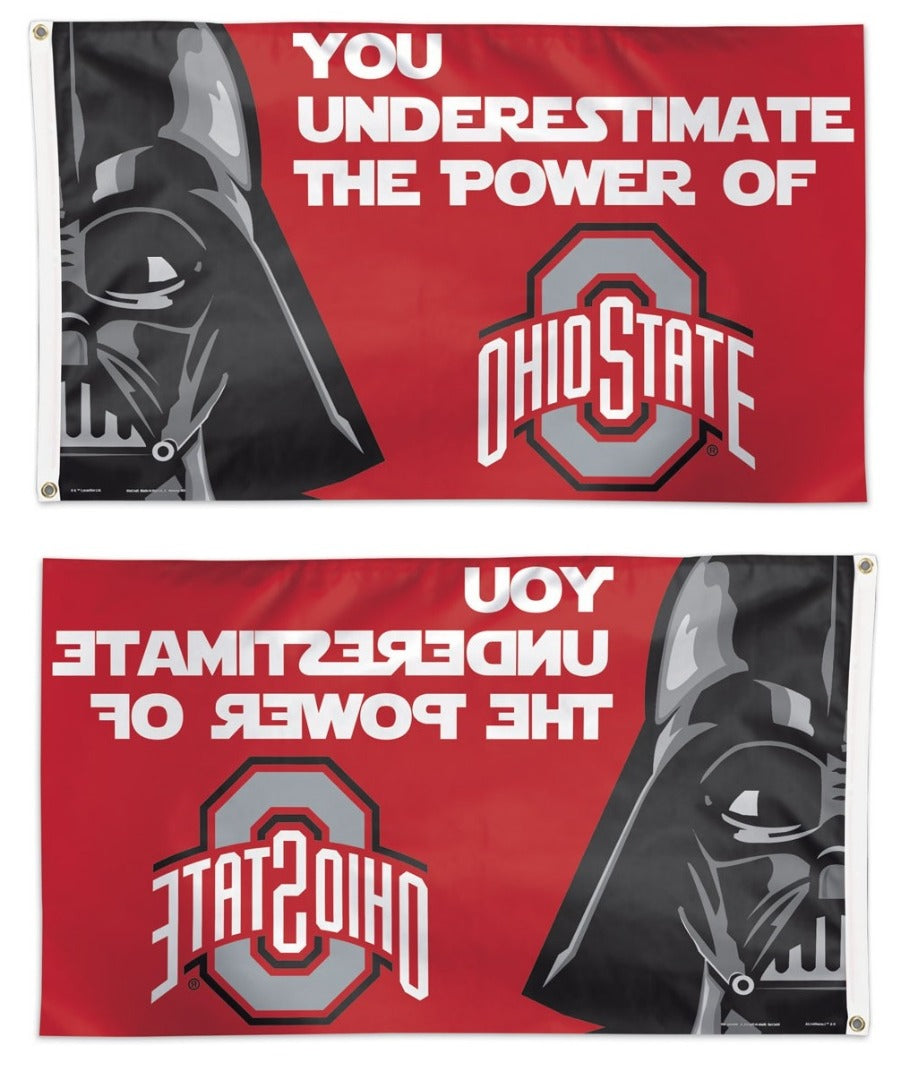 Ohio State Buckeyes Flag 3x5 Star Wars Darth Vader heartlandflags