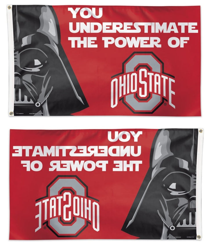 Ohio State Buckeyes Flag 3x5 Star Wars Darth Vader heartlandflags