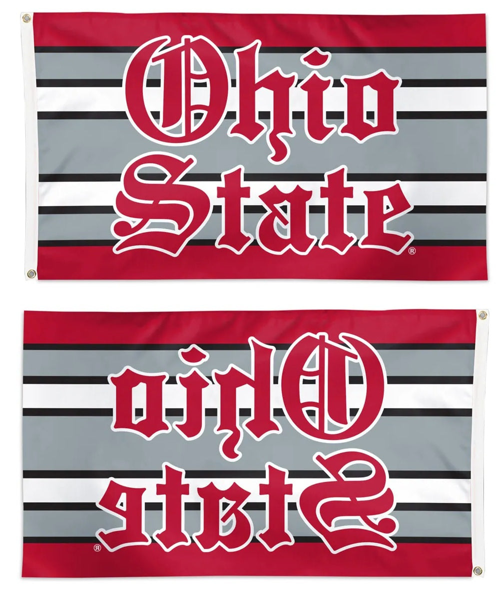 Ohio State Buckeyes Script 3x5 Flag heartlandflags