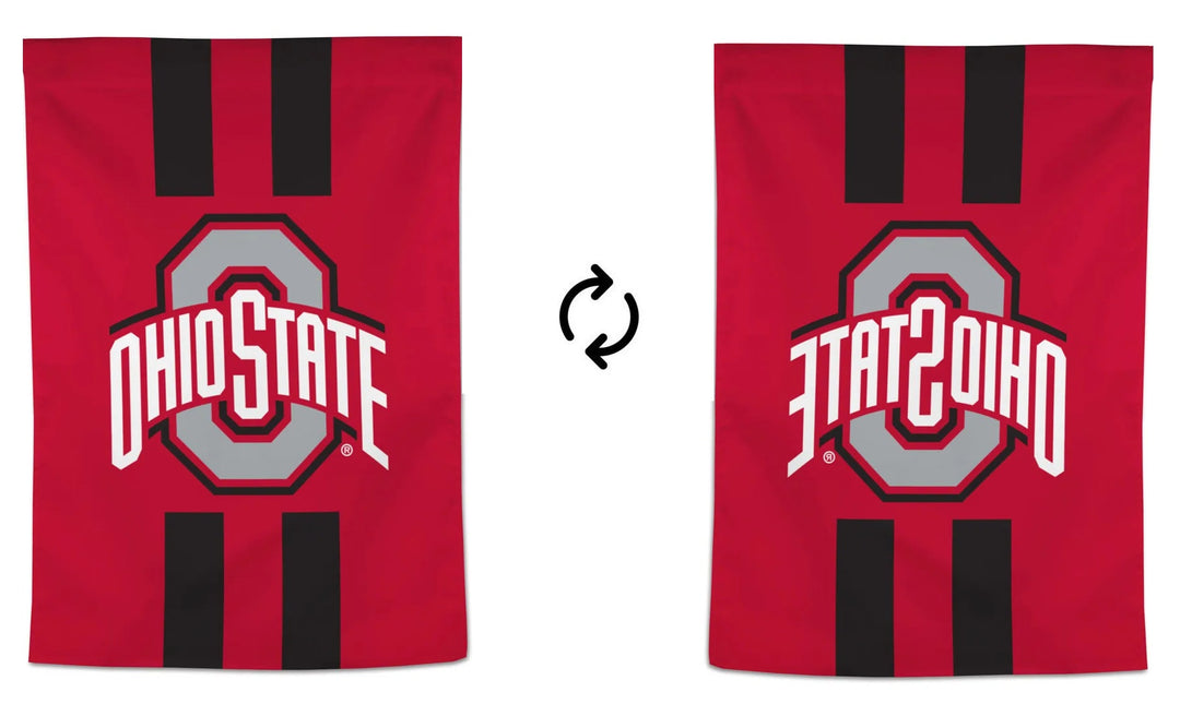 Ohio State Vertical Stripe Banner heartlandflags