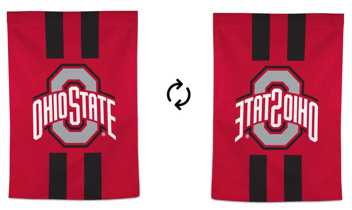 Ohio State Vertical Stripe Banner heartlandflags