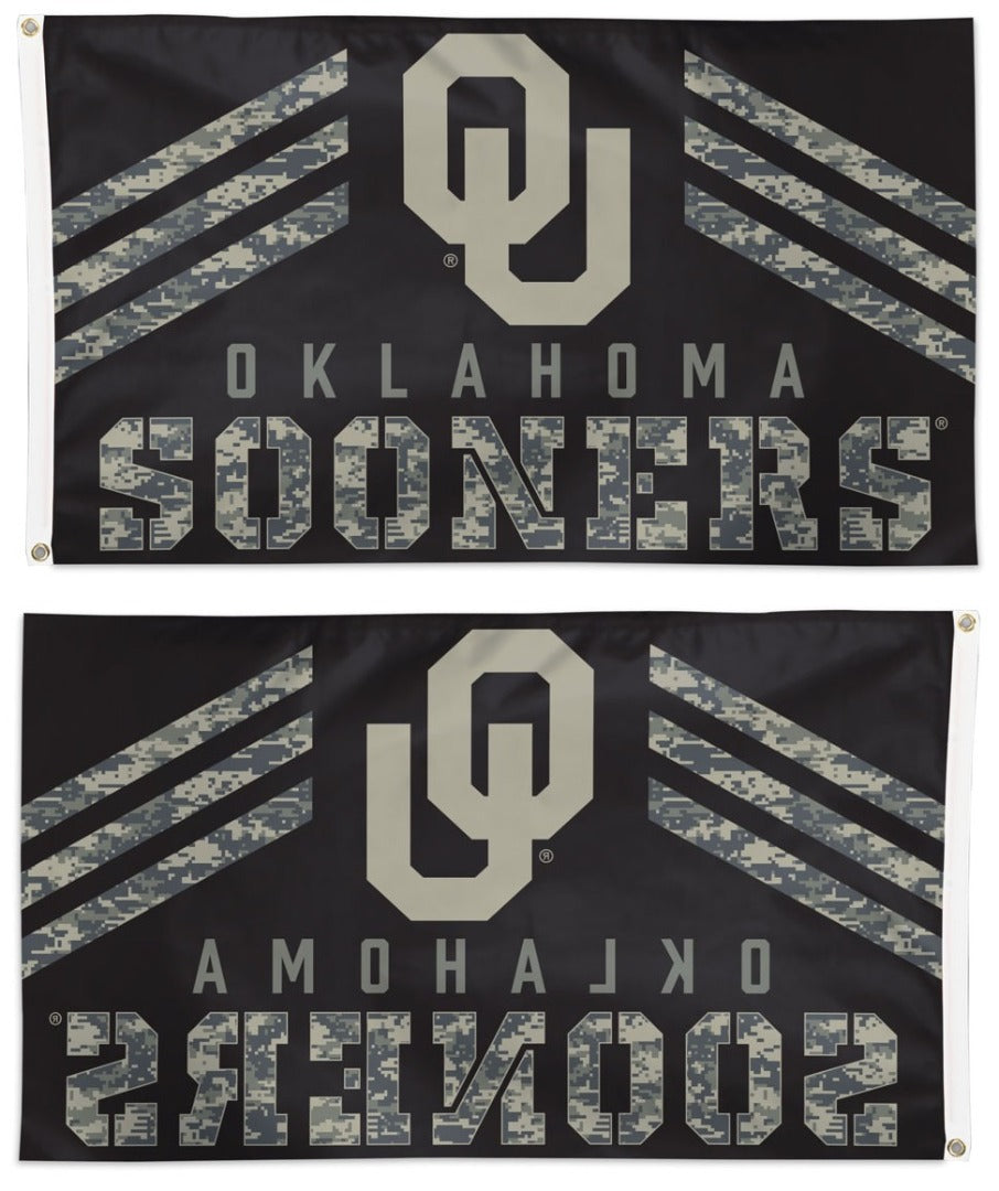 Oklahoma Sooners Flag 3x5 Military Appreciation heartlandflags