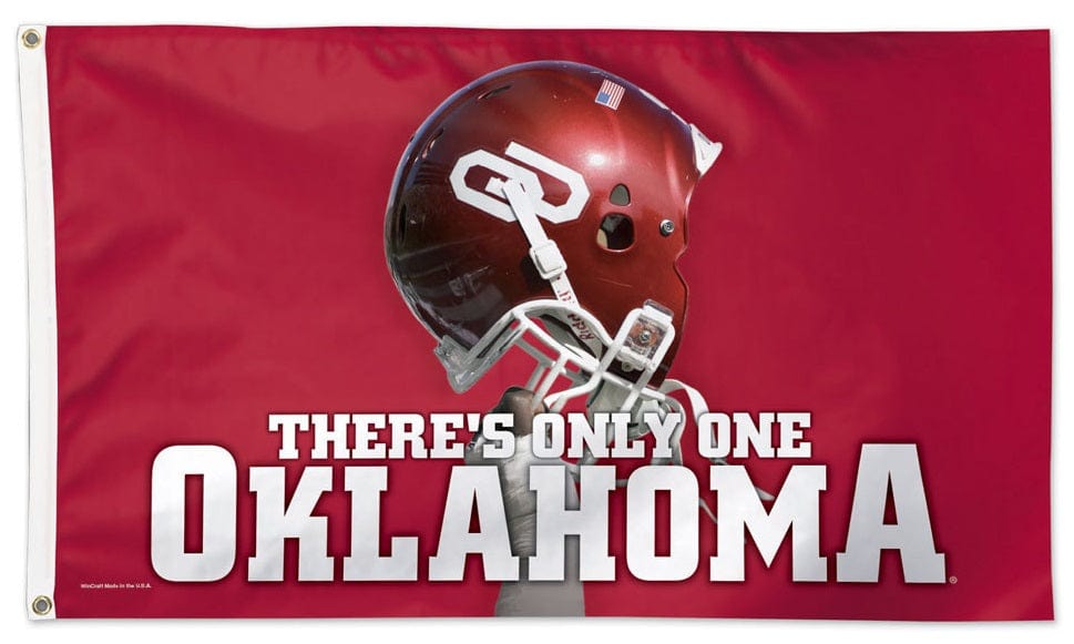 Oklahoma Sooners Flag 3x5 There's Only One Oklahoma