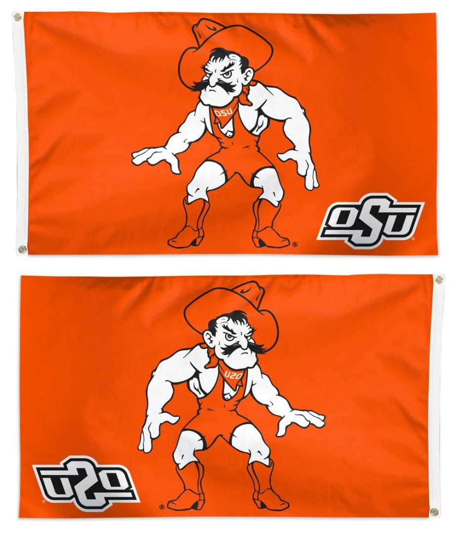 Oklahoma State Cowboys Wrestling Flag 3x5