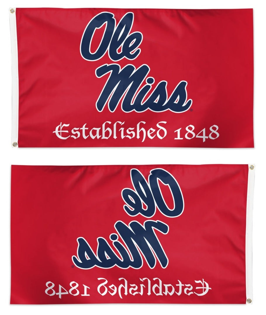 Ole Miss Est 1848 Flag 3x5 heartlandflags