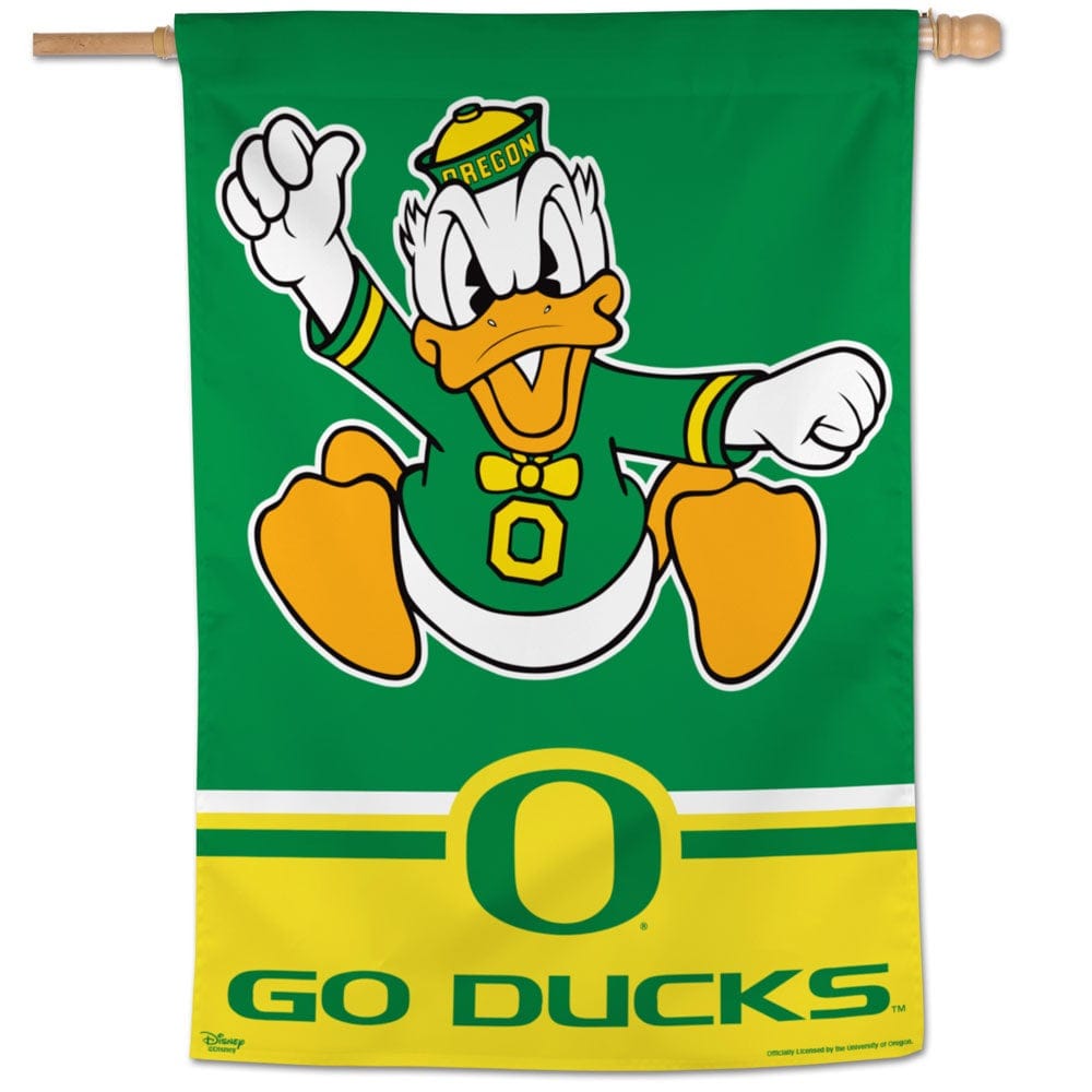 Oregon Ducks Banner Donald Duck heartlandflags