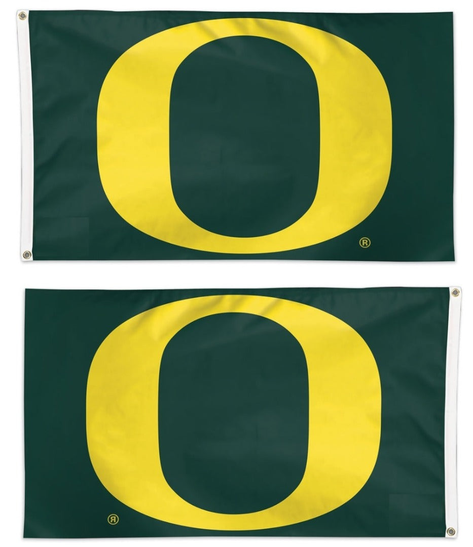 Oregon Ducks Flag 3x5 Green heartlandflags