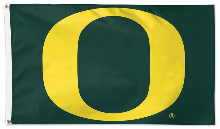 Oregon Ducks Flag 3x5 Green heartlandflags