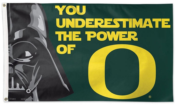 Oregon Ducks Underestimate Flag 3x5 heartlandflags