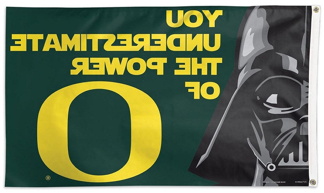 Oregon Ducks Underestimate Flag 3x5 heartlandflags